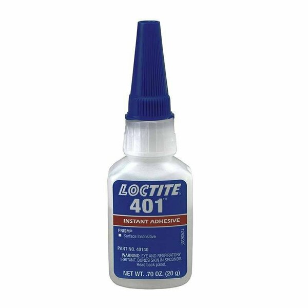 Loctite 401 Prism Instant Adhesive, Surface Insensitive  20 gm Net Wt. Bottle LOC40140